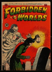 1y0391 FORBIDDEN WORLDS #10 comic book October 1952 cover art by Ken Bald, Al Camy, Jay Disbrow, ACG