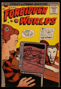 1y0392 FORBIDDEN WORLDS #78 comic book May 1959 cover by Ogden Whitney, Al Williamson The Stray, ACG