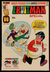 1y0396 FRUITMAN SPECIAL #1 comic book December 1969 stories & art by Hy Eisman, O'Brien & Post!