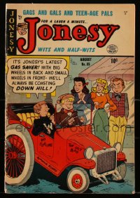 1y0404 JONESY #85 comic book August 1953 the very first issue, like Archie comics!