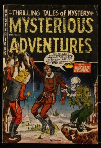 1y0414 MYSTERIOUS ADVENTURES #22 comic book October 1954 Hy Fleishman cover, Savage, Esposito, Andru!