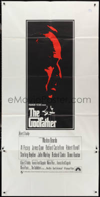 1y0321 GODFATHER English 3sh 1972 art of Marlon Brando, Francis Ford Coppola & Mario Puzo classic!