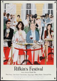 1y0222 RIFKIN'S FESTIVAL Italian 1p 2021 Woody Allen, Labanda art of Wallace Shawn & cast!