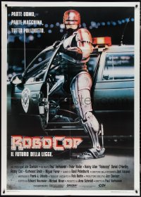 1y0225 ROBOCOP Italian 1p 1987 Paul Verhoeven classic, Peter Weller, part man, part machine, all cop