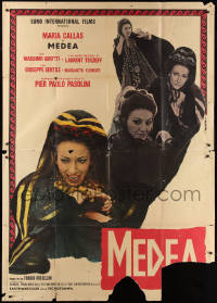 1y0267 MEDEA Italian 2p 1969 Pier Paolo Pasolini, Greek Maria Callas, written by Euripides!