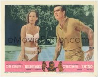 1y1090 GOLDFINGER/DR. NO LC #4 1966 Sean Connery as James Bond & sexy Ursula Andress in bikini!