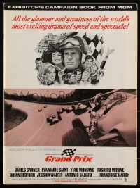 1y0092 GRAND PRIX pressbook 1967 Formula One race car driver James Garner, John Frankenheimer