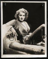 1y1687 ELLEN DREW 4 8x10 stills 1930s-1940s cool close up portraits of the gorgeous star!