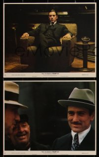 1y1673 GODFATHER PART II 5 8x10 mini LCs 1974 Al Pacino, Duvall, Cazale, Francis Ford Coppola classic!