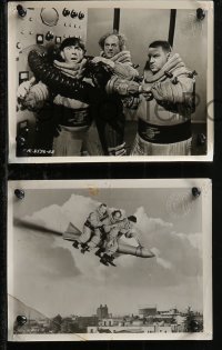 1y1613 HAVE ROCKET WILL TRAVEL 14 8x10 stills 1959 Three Stooges Moe, Larry & Joe blast off!