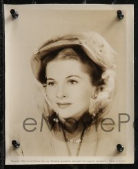 1y1693 JOAN FONTAINE 4 8x10 stills 1930s-1940s wonderful portrait images of the star!