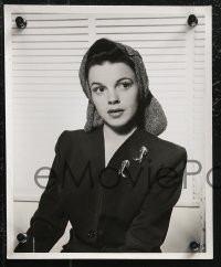 1y1730 JUDY GARLAND 3 8x10 stills 1940s-1960s Judgement at Nuremberg, Babes on Broadway!