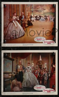 1y1635 KING & I 8 color 8x10 stills 1956 Yul Brynner & Deborah Kerr in Rodgers & Hammerstein's musical!