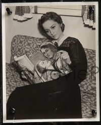 1y1622 OLIVIA DE HAVILLAND 10 from 7x9 to 8x10 stills 1940s wonderful portrait images of the star!