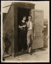 1y1778 RENT FREE 2 8x10 key book stills 1922 with cool candid of Wallace Reid and pretty Lila Lee!