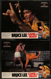 1y0349 GAME OF DEATH 8 Hong Kong LCs R1980s kung fu master Bruce Lee, Kareem Abdul-Jabbar, rare!