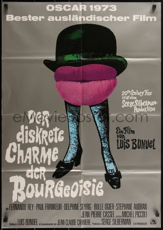 EMoviePoster.com: 1y1364 DISCREET CHARM OF THE BOURGEOISIE German 1973 ...