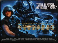 1z0641 STARSHIP TROOPERS DS British quad 1998 Paul Verhoeven, Casper Van Dien, Dina Meyer, cult sci-fi