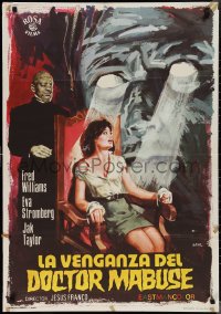 1z0430 VENGEANCE OF DOCTOR MABUSE Spanish 1974 Jesus Franco's Dr. M Schlagt Zu, Jano, ultra rare!