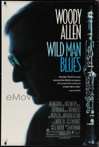 1z1488 WILD MAN BLUES 1sh 1998 Woody Allen w/clarinet, jazz music documentary!