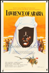 2a0289 LAWRENCE OF ARABIA S2 poster 2001 David Lean, great silhouette art of Peter O'Toole!