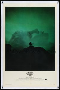 2a1028 ROSEMARY'S BABY linen 1sh 1968 Roman Polanski, Mia Farrow, creepy baby carriage image!