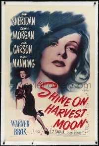 2a1041 SHINE ON HARVEST MOON linen 1sh 1944 sexy Ann Sheridan full-length & close up, Broadway!