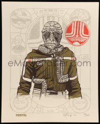 2a0118 LAST STARFIGHTER artist signed #29/600 8x10 art print 2010 Mondo, Tyler Stout, Navigator!