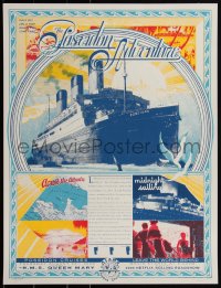 2a0157 POSEIDON ADVENTURE artist signed #186/200 19x25 art print 2006 Mondo, Burlesque of N. America!