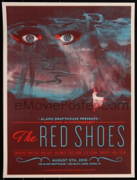 2a0164 RED SHOES artist signed #76/100 18x24 art print 2010 Aesthetic Apparatus, Mondo, Alamo!