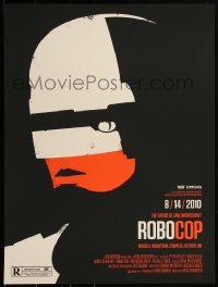 2a0174 ROBOCOP #138/350 18x24 art print 2010 Mondo, Alamo Drafthouse, Olly Moss, first edition!