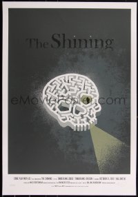 2a0190 SHINING artist signed #78/250 24x35 art print 2008 Mondo, Jeff Kleinsmith, regular ed.!