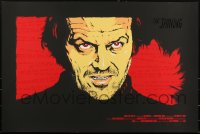 2a0189 SHINING artist signed #70/115 24x36 art print 2008 Mondo, Billy Perkins art, Alamo, red ed.!