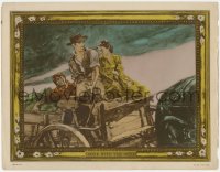 2b0707 GONE WITH THE WIND color-glos 11x14 still 1939 art of Clark Gable, Vivien Leigh & McDaniel on wagon!