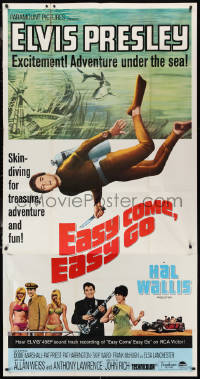 2b0573 EASY COME, EASY GO 3sh 1967 scuba diver Elvis Presley looking for adventure & fun!