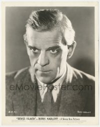 2b1726 DEVIL'S ISLAND 8x10.25 still 1939 head & shoulders portrait of convict doctor Boris Karloff!