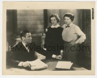 2b1760 GIRLS' DORMITORY 8x10.25 still 1936 Simone Simon between Ruth Chatterton & Herbert Marshall!