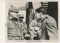 2b1768 GREAT DICTATOR 8x11 key book still 1940 Charlie Chaplin as dictator glaring at soldier!