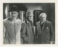 2b1772 HOUSE OF FEAR 8.25x10 still 1944 Basil Rathbone as Sherlock Holmes, Bruce as Watson, Hoey