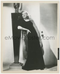 2b1790 JEAN HARLOW 8.25x10 still 1937 full-length posed portrait in gown from Personal Property!