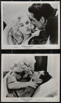 2b2234 LONG HAUL 2 8x10 stills 1957 great images of super sexy Diana Dors, Victor Mature!