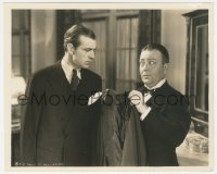 2b1839 MR. DEEDS GOES TO TOWN 8x10 key book still 1936 Walburn helps Gary Cooper w/jacket by Lippman!