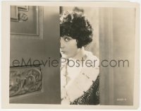 2b1849 OPEN ALL NIGHT 8x10.25 still 1924 great close up of Viola Dana peeking through doorway!