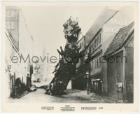 2b1856 REPTILICUS 8x10 still 1962 special effects image of the giant dragon lizard monster in city!