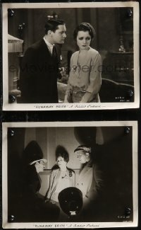 2b2247 RUNAWAY BRIDE 2 8x10 stills 1930 scared Mary Astor & Lloyd Hughes, great lighting!