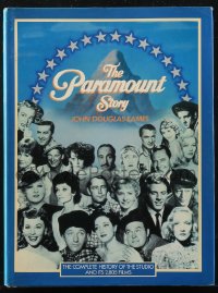 2b0843 PARAMOUNT STORY hardcover book 1987 complete history of the studio & 2,805 films!