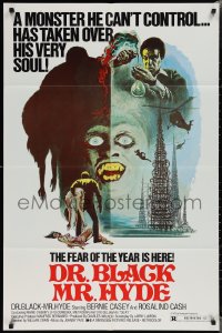 2b1044 DR BLACK MR HYDE 1sh 1976 Bernie Casey, black sci-fi horror, fear of the year is here!