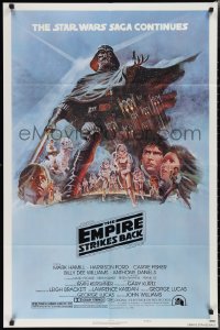 2b1057 EMPIRE STRIKES BACK style B NSS style 1sh 1980 George Lucas classic, art by Tom Jung!