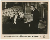 2b1664 MOTHER RILEY MEETS THE VAMPIRE English FOH LC 1952 Bela Lugosi in coffin, ultra rare!