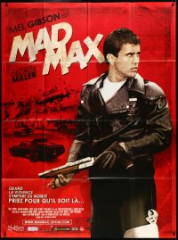 2b0295 MAD MAX French 1p R2008 George Miller classic, cool different image of Mel Gibson!